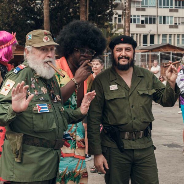 Carnaval Las Palmas - Fidel Castro Costume